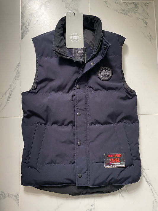 Canada Goose Black Label Garson Quilted Shell Down Gilet 'Navy'