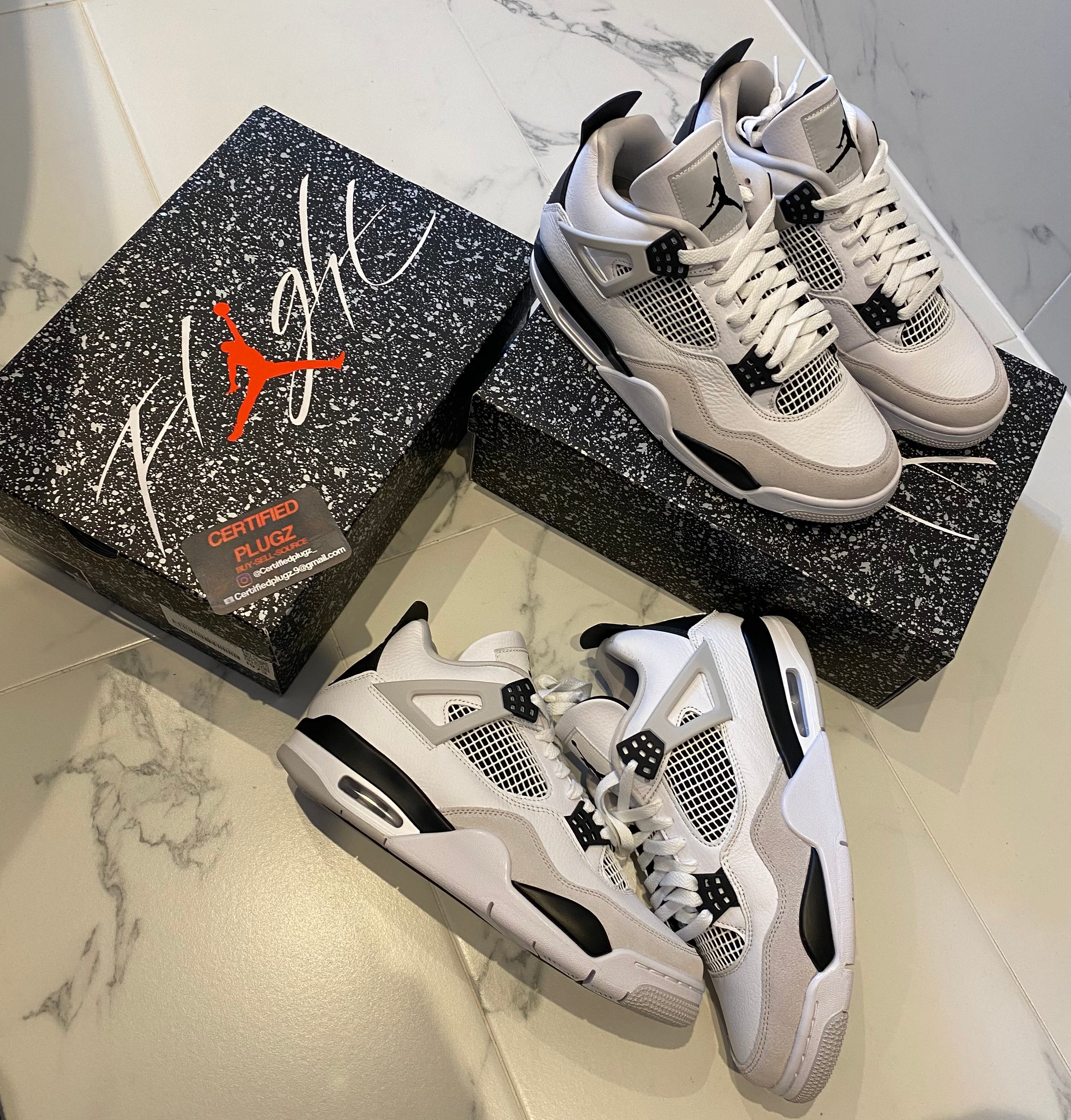 Air Jordan 4 Military Black – Certifiedplugz