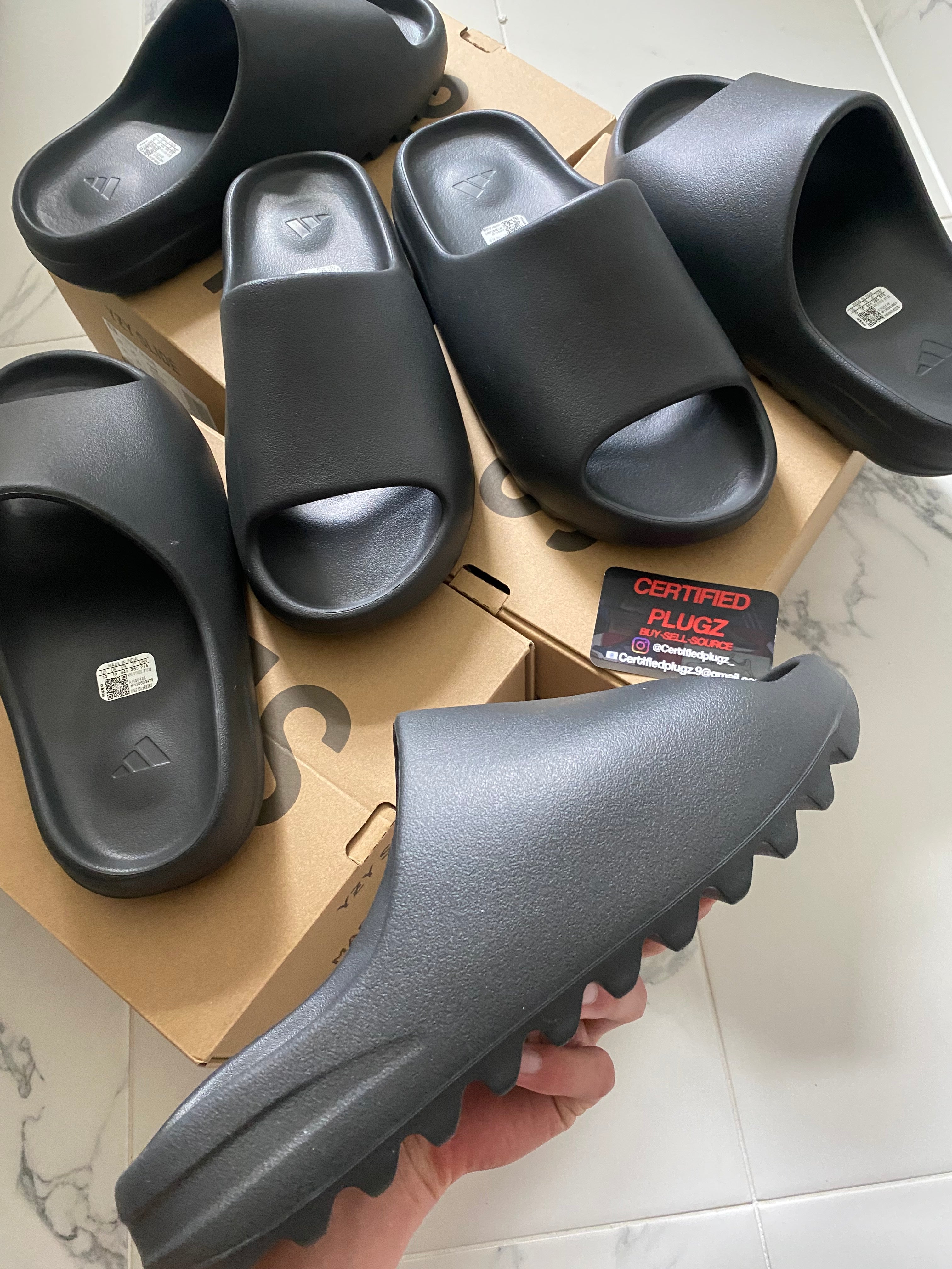 Yeezy slide purchases onyx